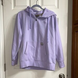 Ariat Light Purple Half-Zip Hoodie